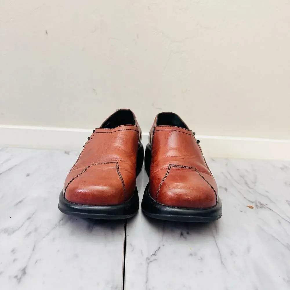 Dansko Brown Leather Slip-on loafers womens size 7.5